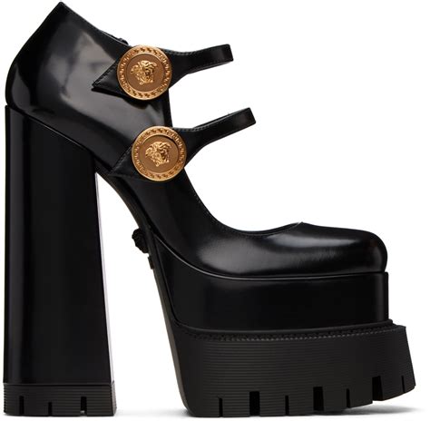 versace chunky heels 2021|Versace heels price.